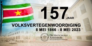 157 jaar Volksvertegenwoordigig Suriname